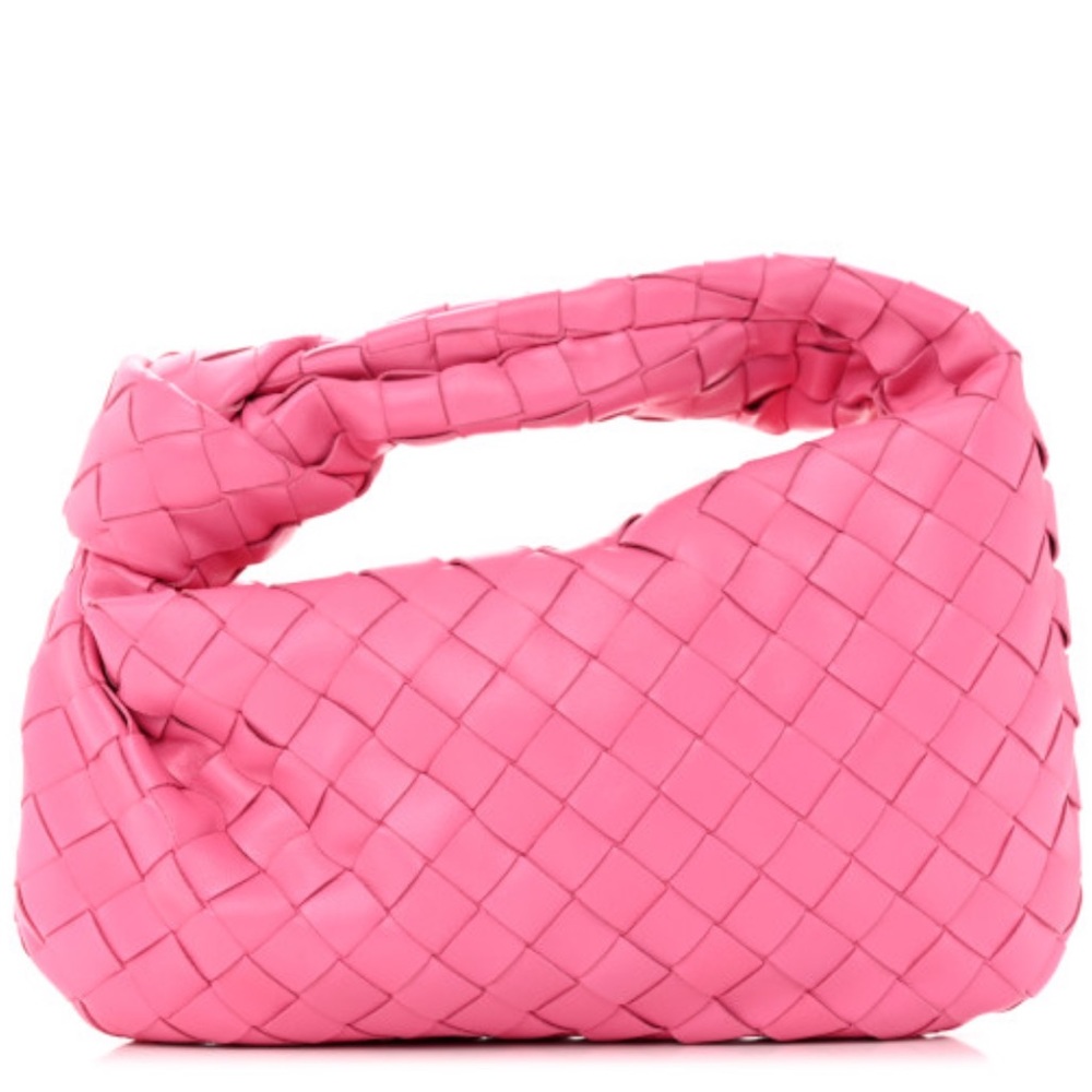 Pink Woven Mini Bag